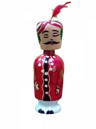 WOODEN AIR INDIA DOLL