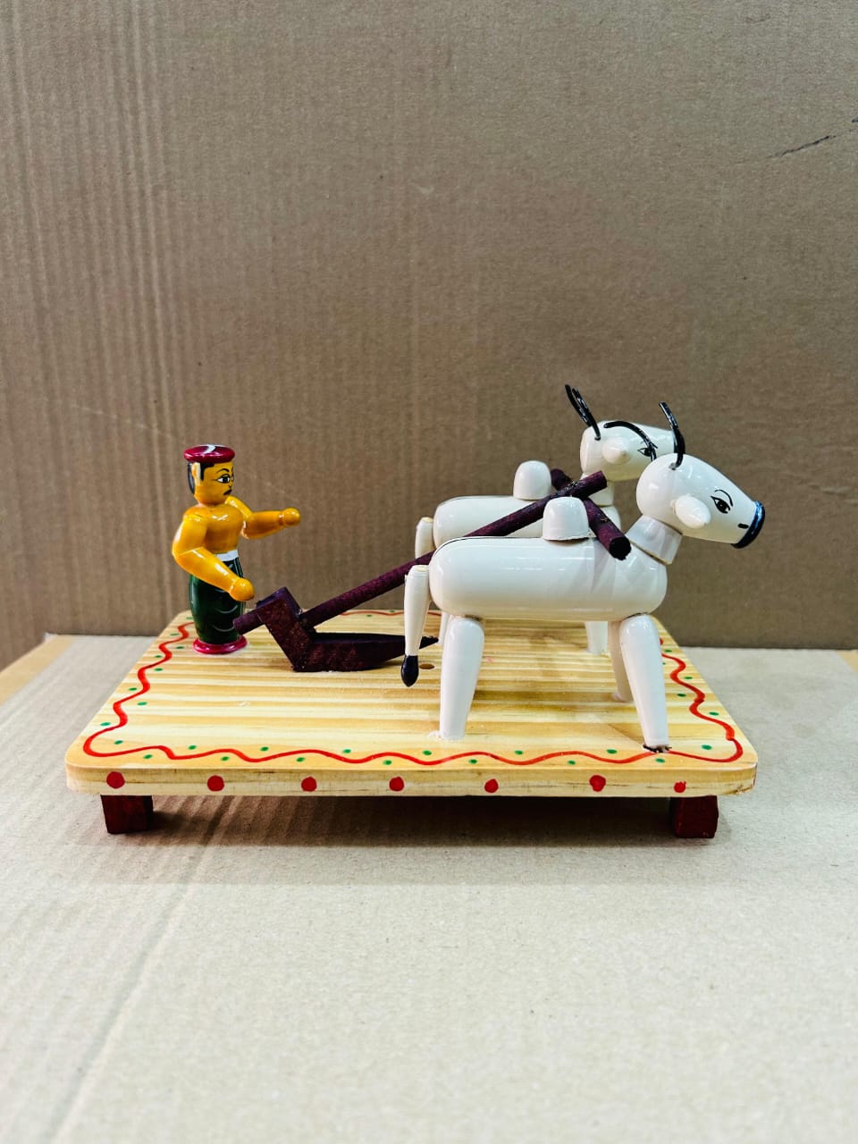 WOODEN KONDAPALLI FARMING SET / SANKRANTHI SET