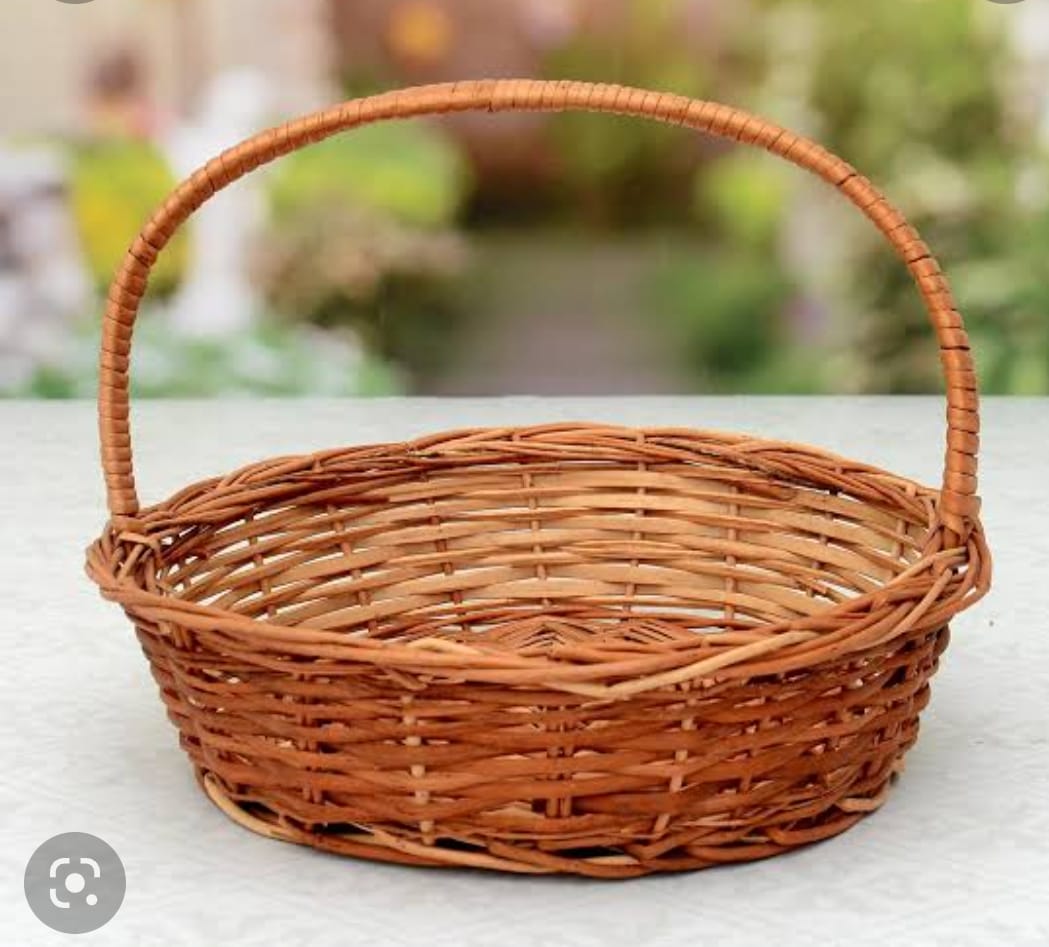 BASKET WITH HANDLE (M)