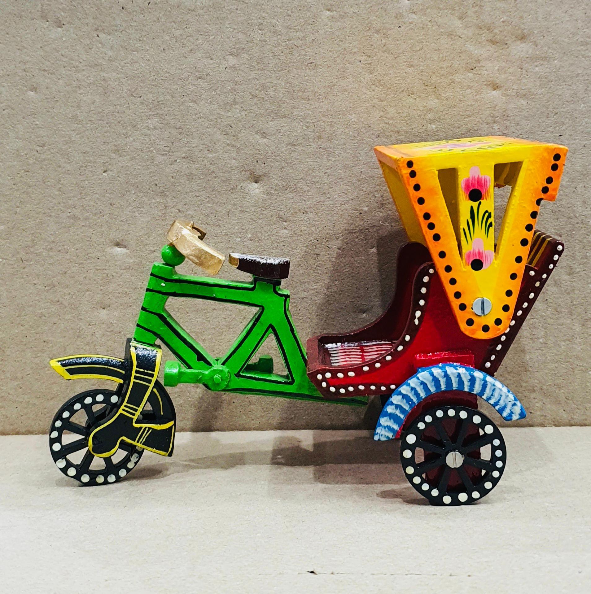 WOODEN KONDAPALLI RIKSHA