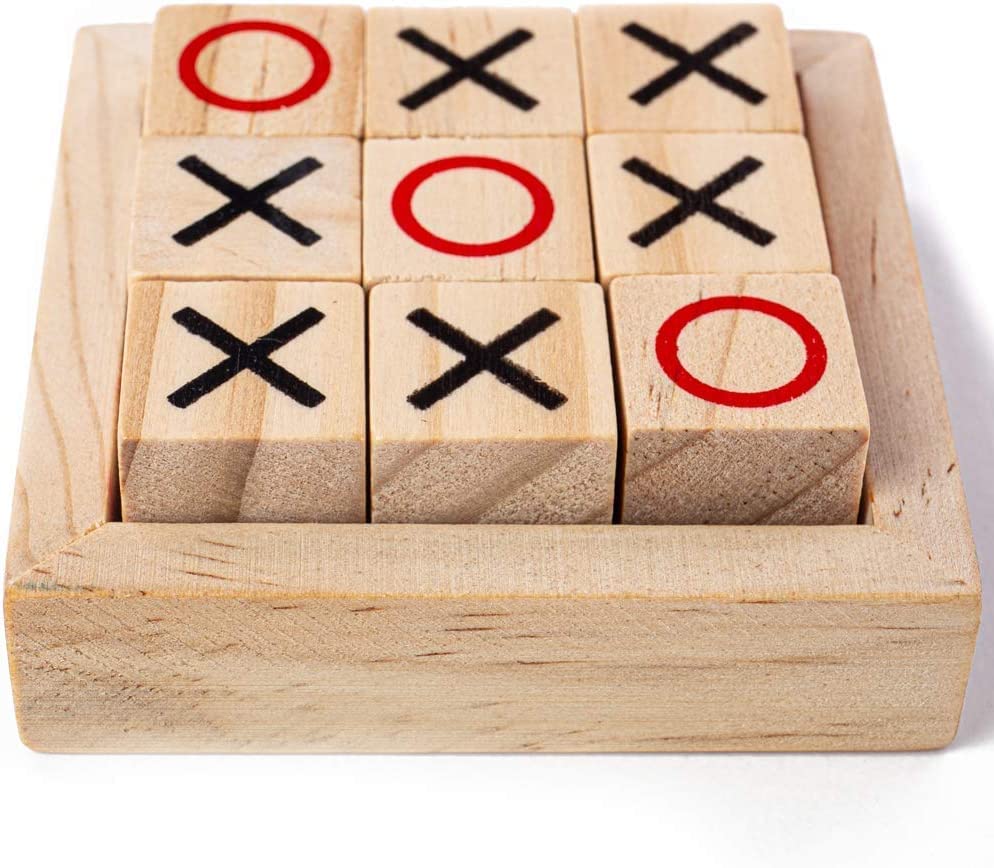 WODDEN TIC TAC TOE