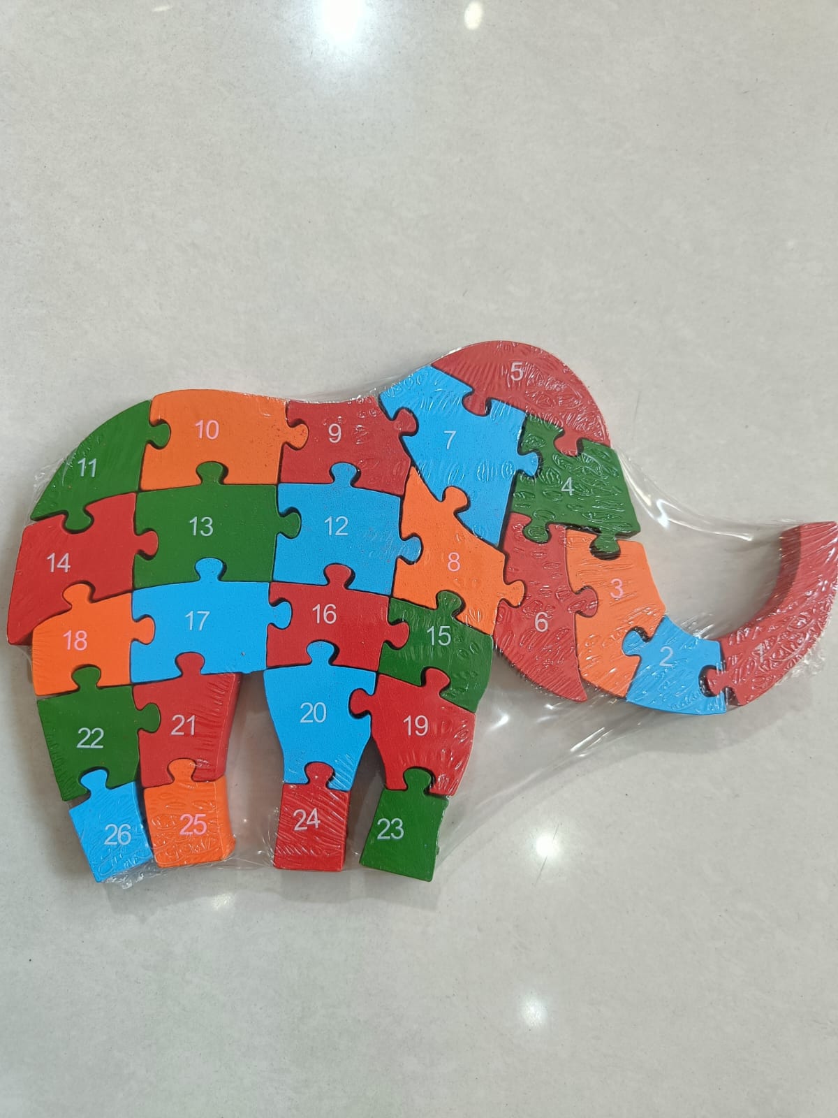 WOODEN ELEPHANT PUZZLES