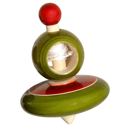 WODDEN WINGTOP SPINNING TOY