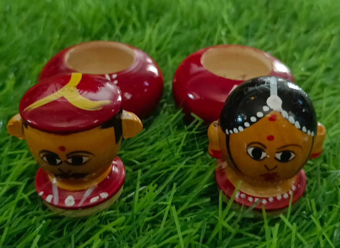 ETIKOPAKA  RAJA RANI KUMKUMBOX PAIR