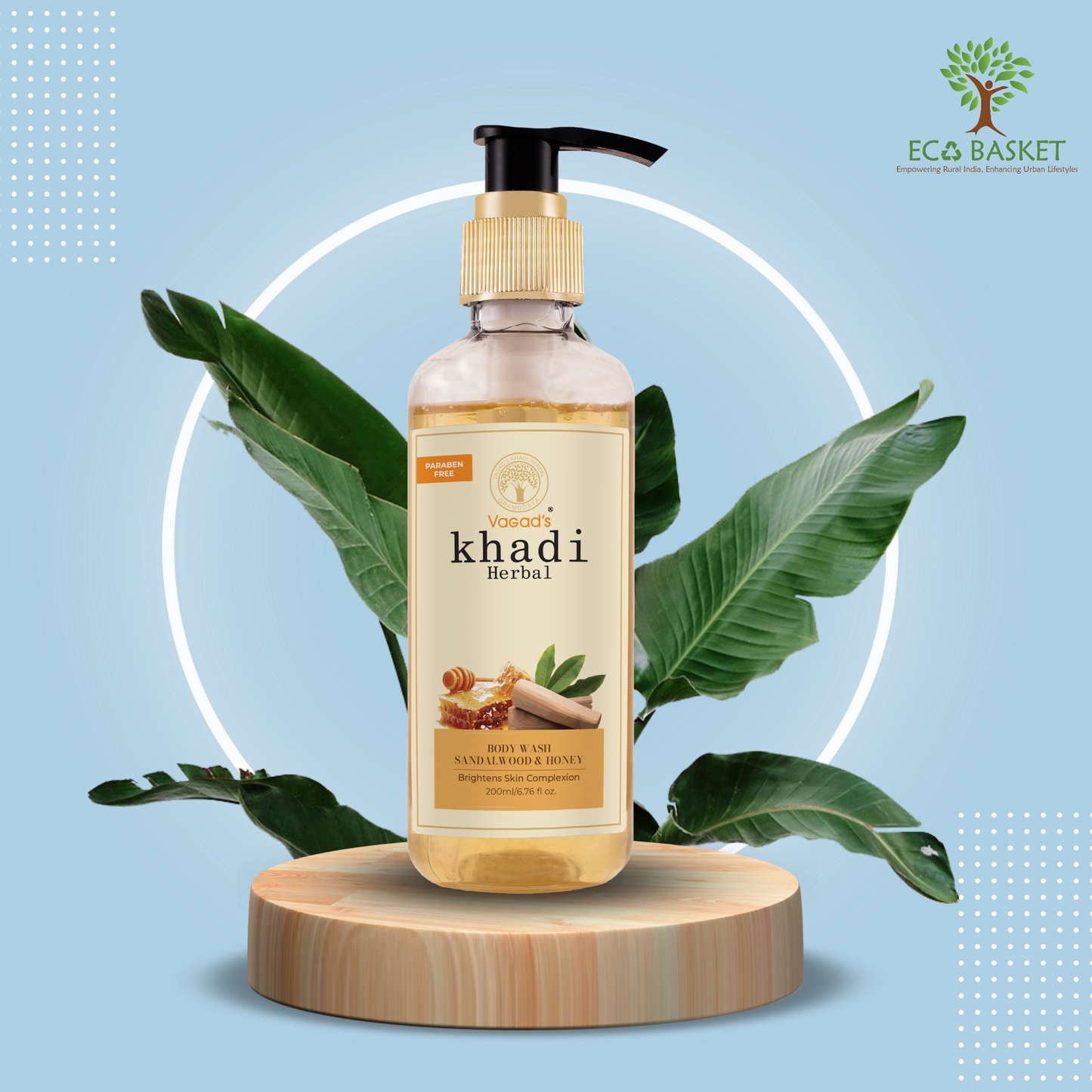 Sandalwood & Honey Body Wash - 200 ML